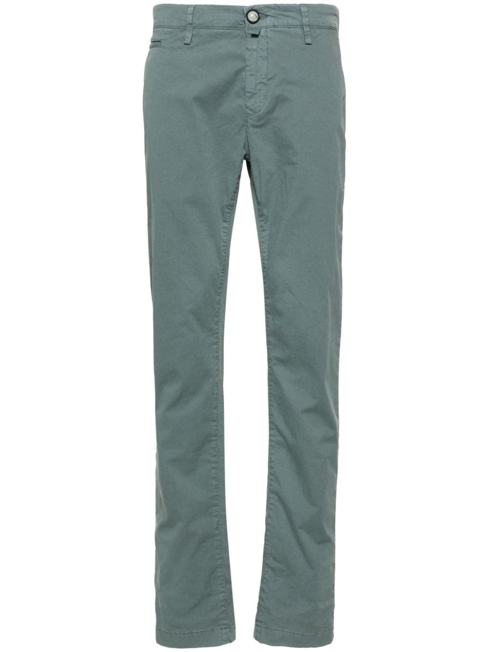 Jacob Cohën Bobby mid-rise chinos - Grey von Jacob Cohën