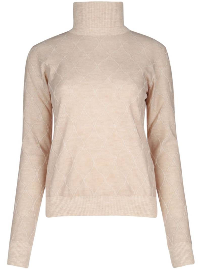 Jacob Cohën Dolcevita knitted top - Neutrals von Jacob Cohën