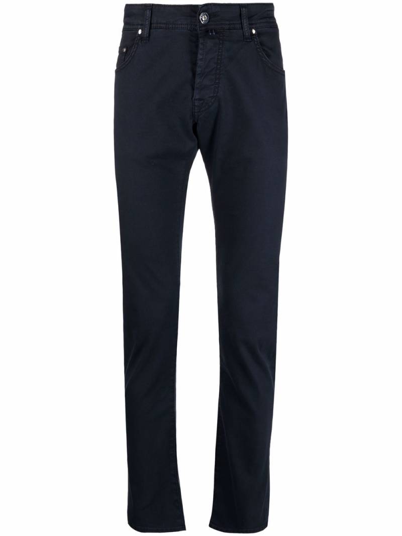 Jacob Cohën low-rise skinny trousers - Blue von Jacob Cohën