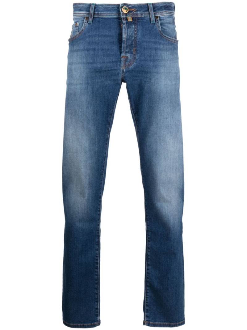 Jacob Cohën low-rise straight-leg jeans - Blue von Jacob Cohën