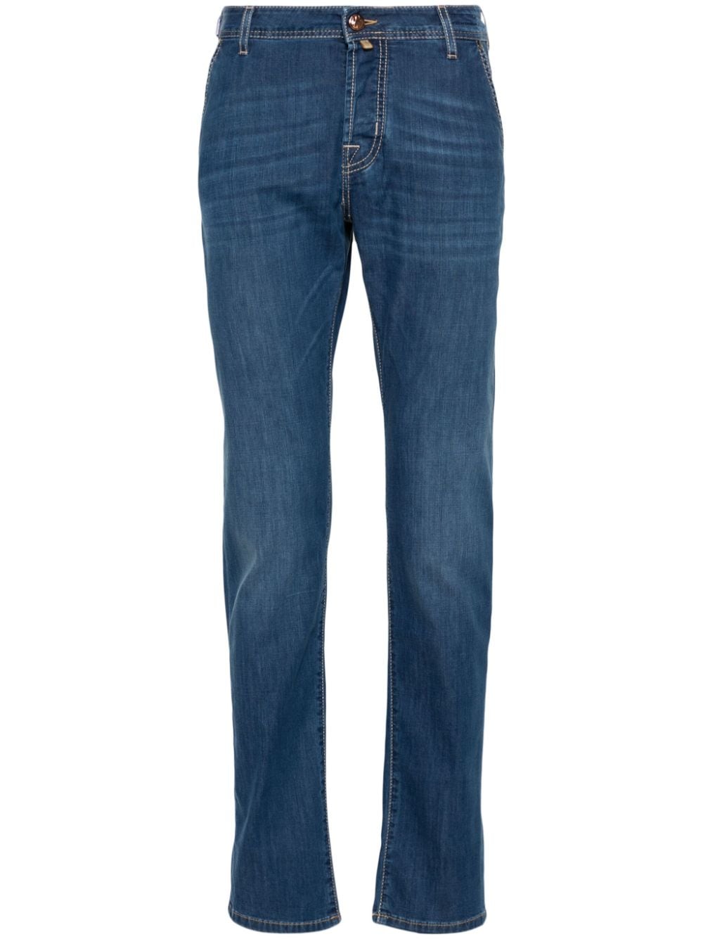 Jacob Cohën Lenny mid-rise slim-fit jeans - Blue von Jacob Cohën