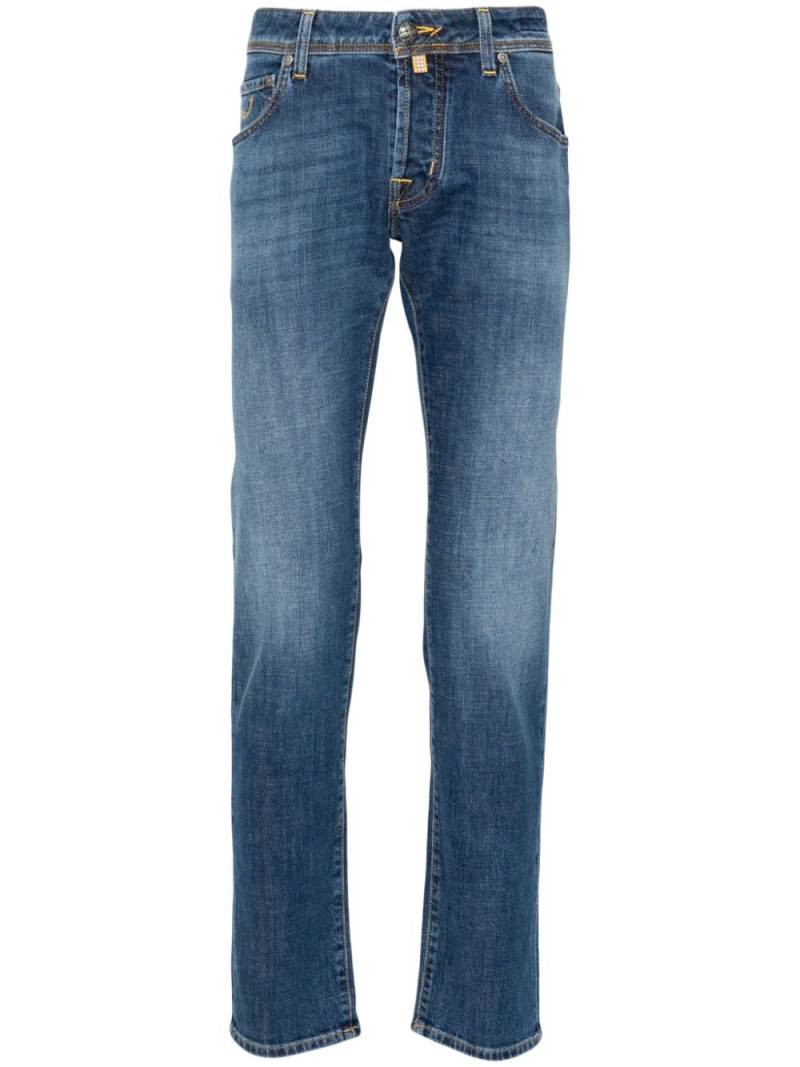 Jacob Cohën Nick low-rise slim-fit jeans - Blue von Jacob Cohën