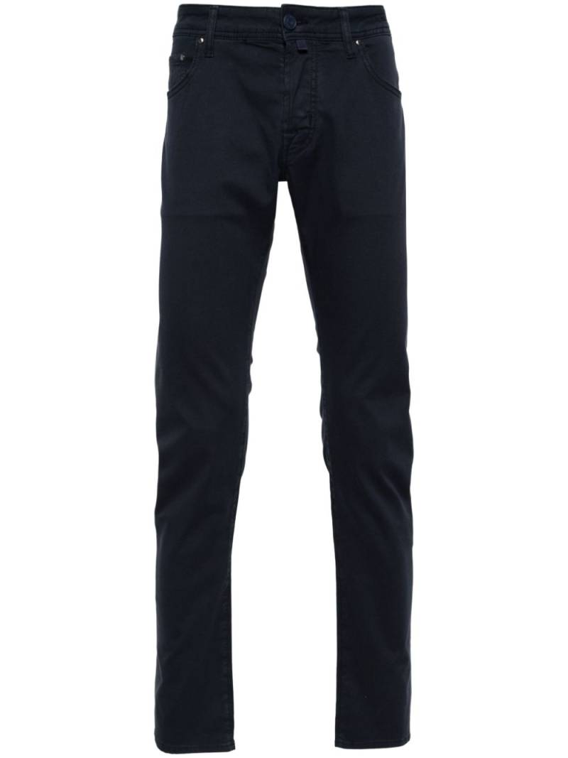 Jacob Cohën Nick low-rise slim-fit trousers - Blue von Jacob Cohën