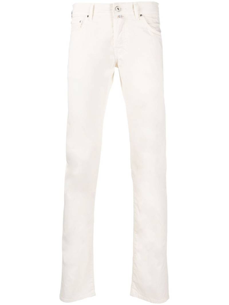 Jacob Cohën Nick straight-leg trousers - White von Jacob Cohën