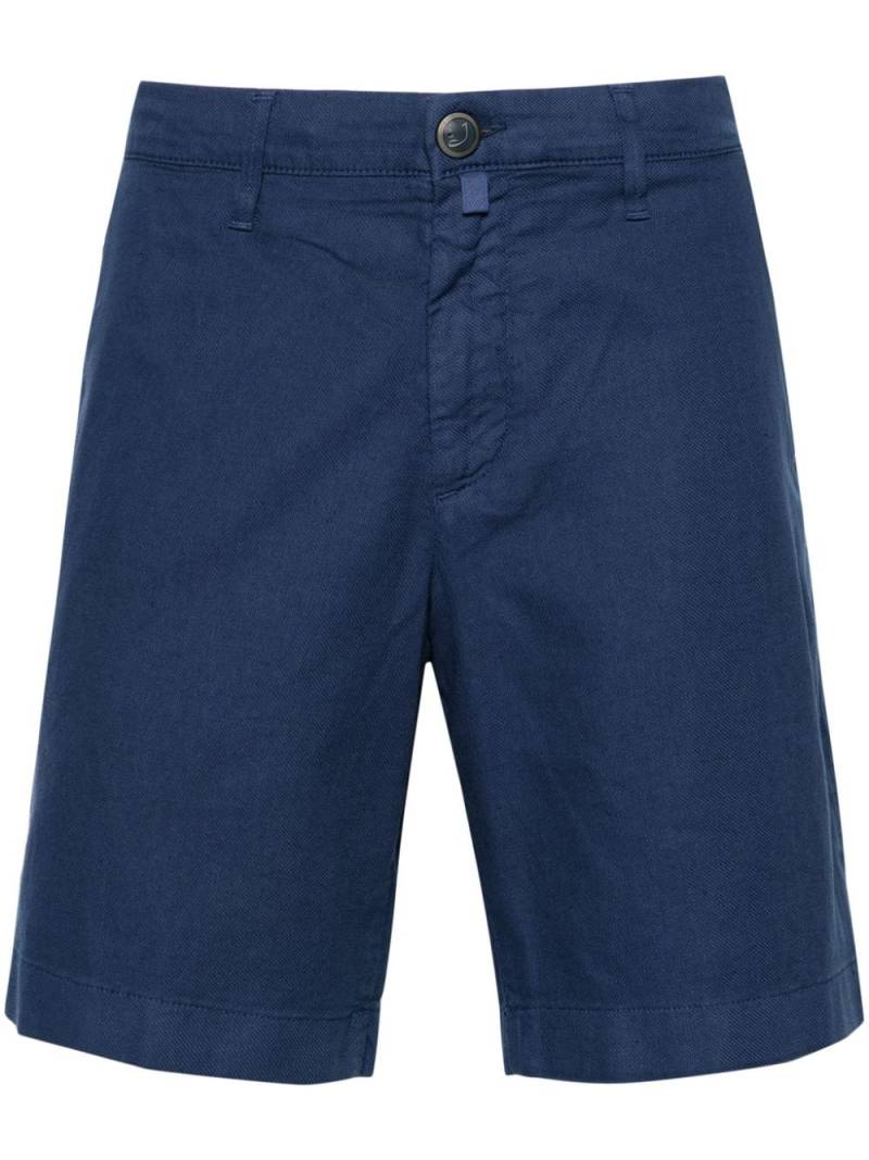 Jacob Cohën Paul canvas chino shorts - Blue von Jacob Cohën