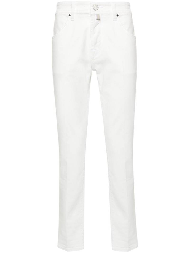 Jacob Cohën Scott low-rise slim-fit jeans - White von Jacob Cohën