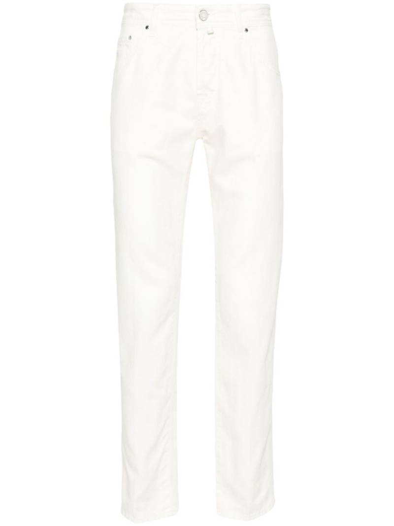 Jacob Cohën Scott slim-cut trousers - White von Jacob Cohën