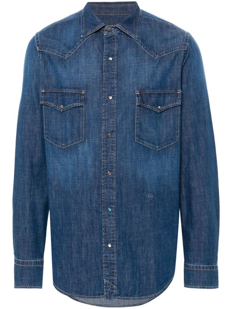 Jacob Cohën Western denim shirt - Blue von Jacob Cohën