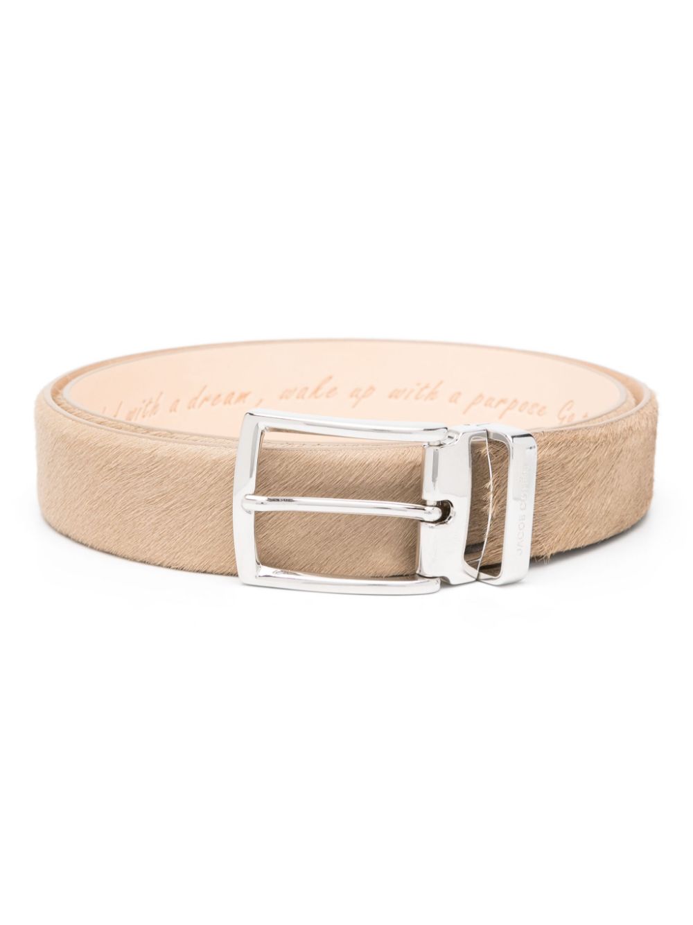 Jacob Cohën calf hair belt - Neutrals von Jacob Cohën