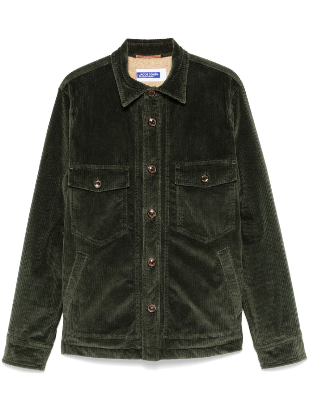 Jacob Cohën corduroy shirt jacket - Green von Jacob Cohën