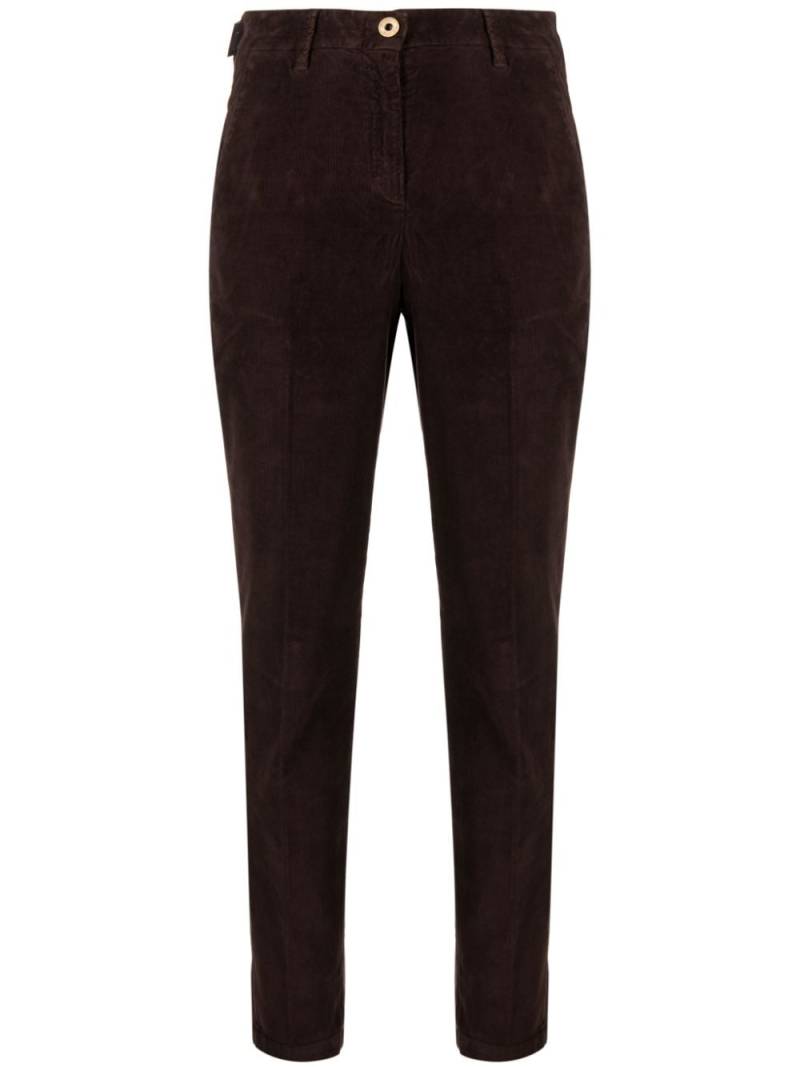 Jacob Cohën corduroy tapered-leg trousers - Brown von Jacob Cohën