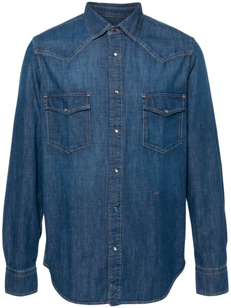 Jacob Cohën cotton shirt - Blue von Jacob Cohën