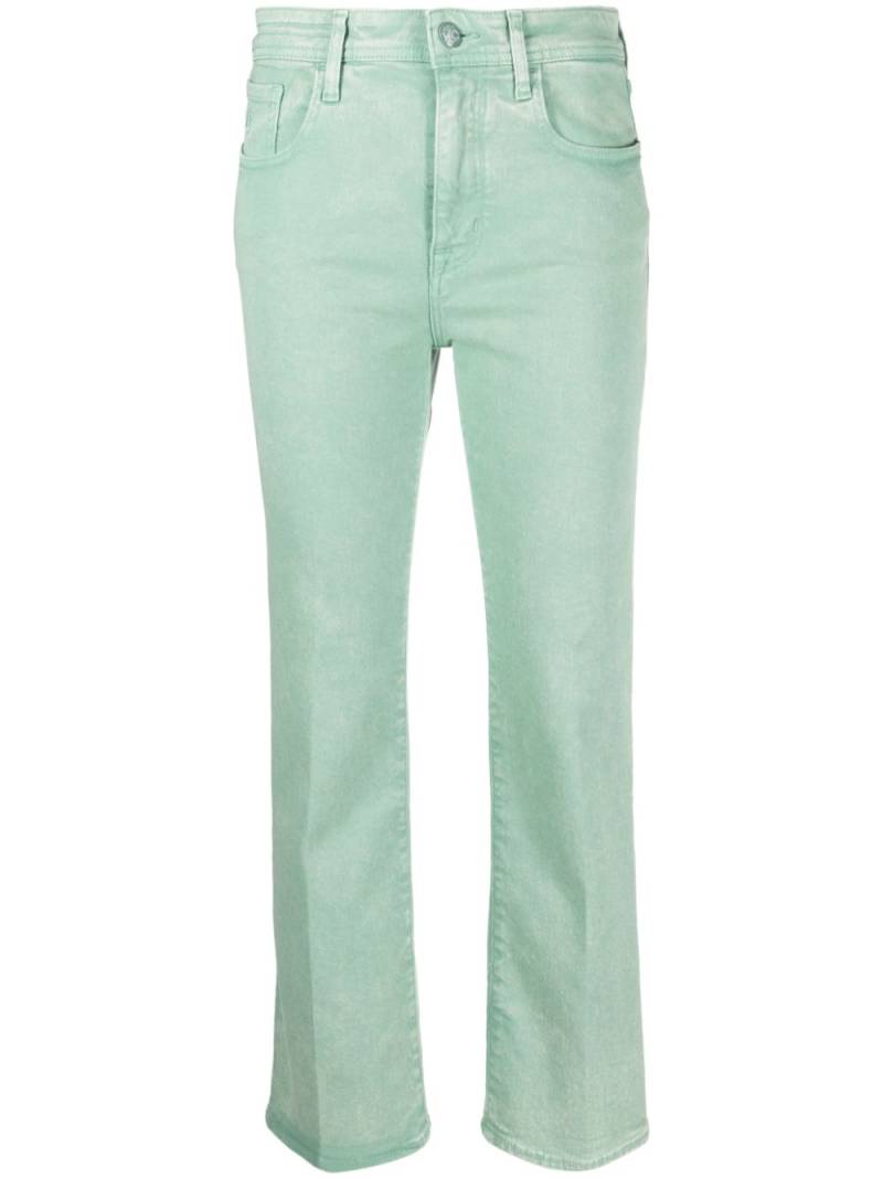 Jacob Cohën cropped straight-leg denim trousers - Green von Jacob Cohën