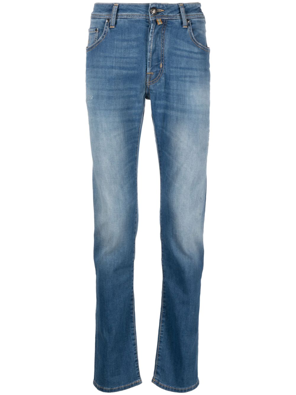 Jacob Cohën faded straight-leg jeans - Blue von Jacob Cohën