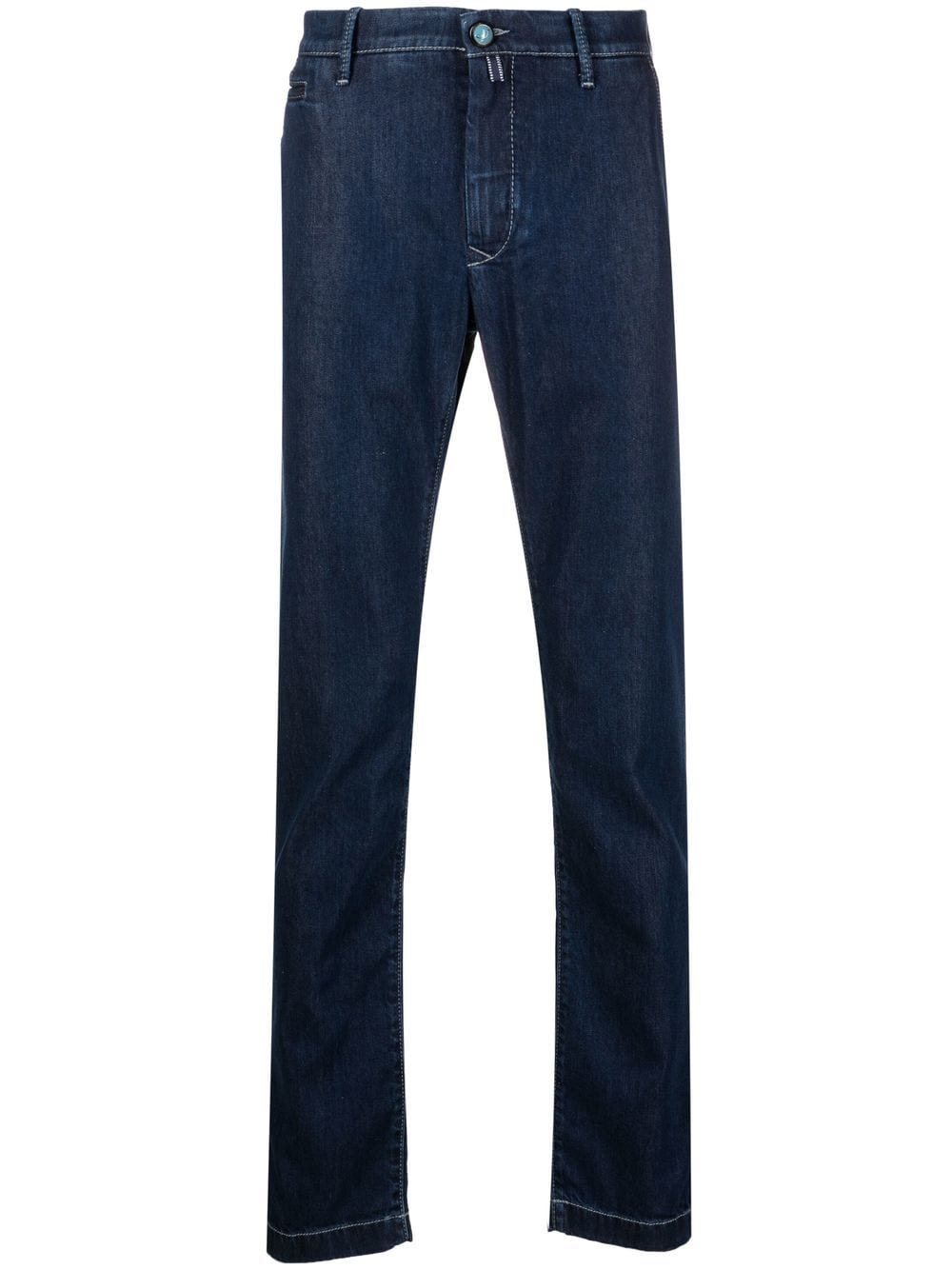 Jacob Cohën logo-patch jeans - Blue von Jacob Cohën