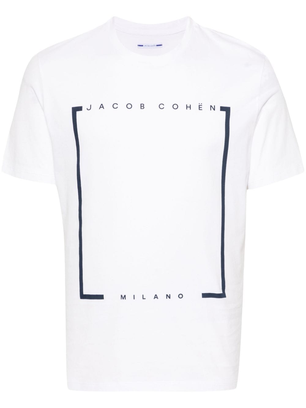 Jacob Cohën logo-print cotton T-shirt - White von Jacob Cohën