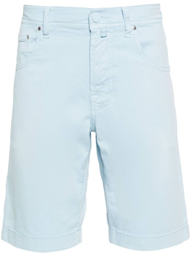 Jacob Cohën mid-rise chino shorts - Blue von Jacob Cohën