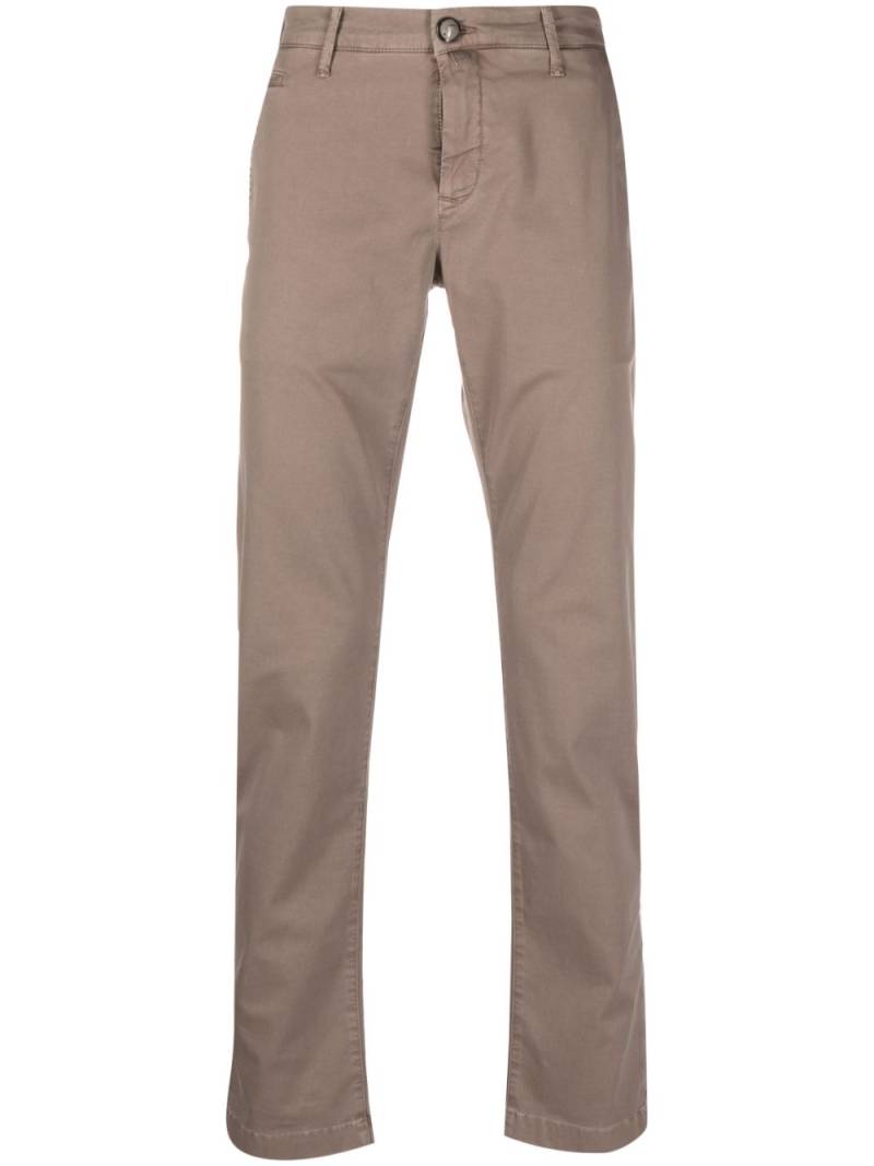 Jacob Cohën mid-rise chino trousers - Neutrals von Jacob Cohën