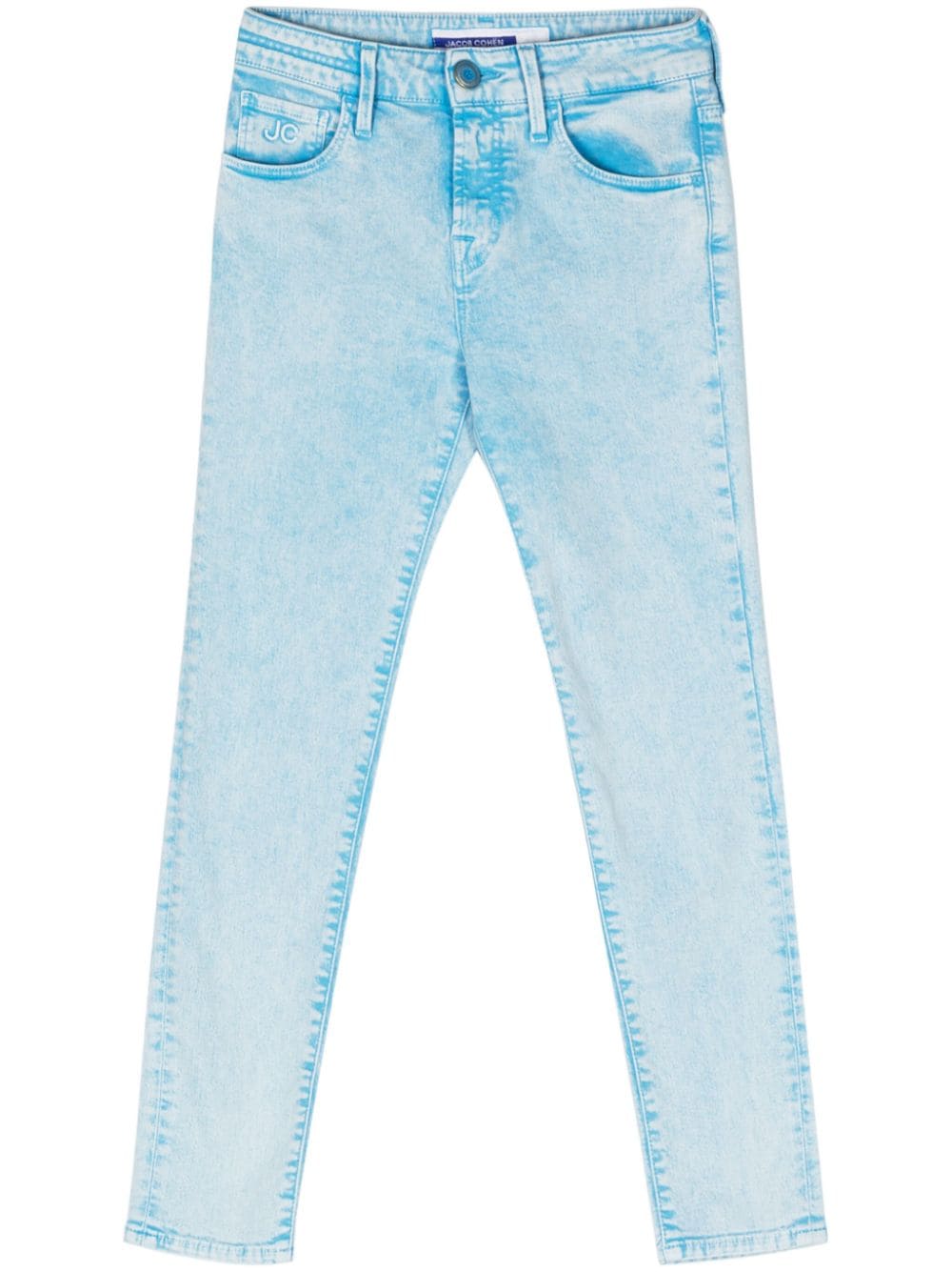 Jacob Cohën mid-rise skinny-leg cropped jeans - Blue von Jacob Cohën