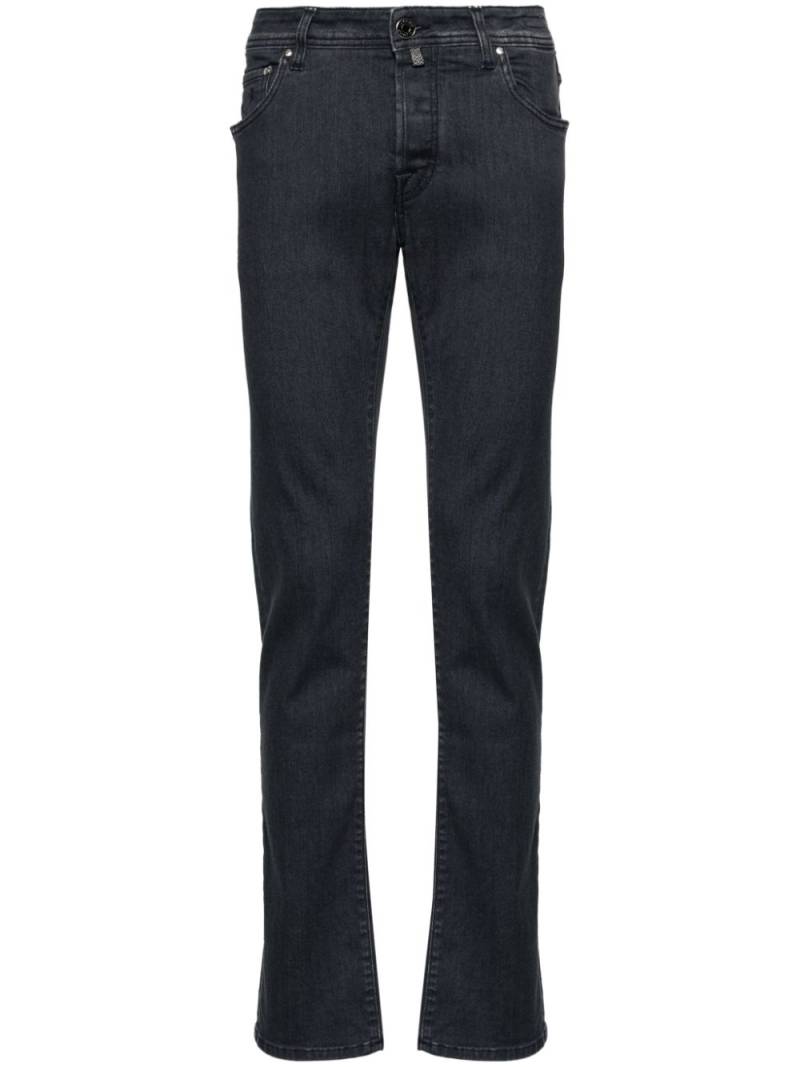 Jacob Cohën mid-rise slim-fit jeans - Blue von Jacob Cohën