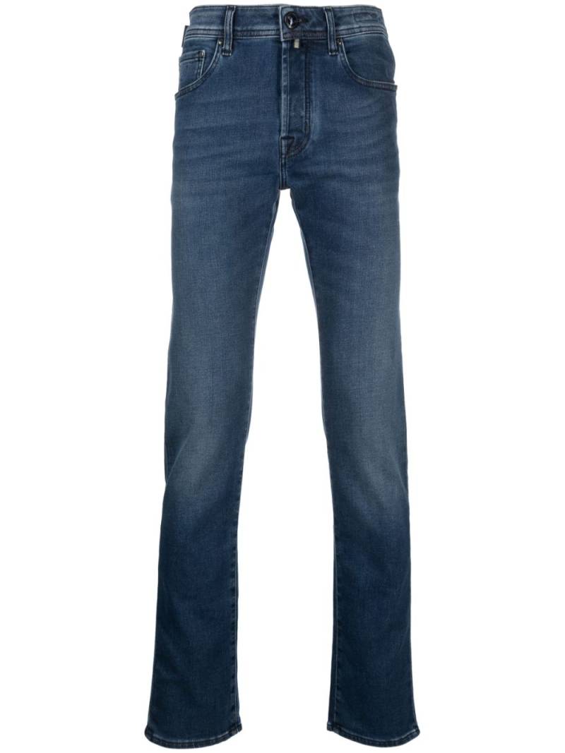 Jacob Cohën mid-rise slim-fit jeans - Blue von Jacob Cohën