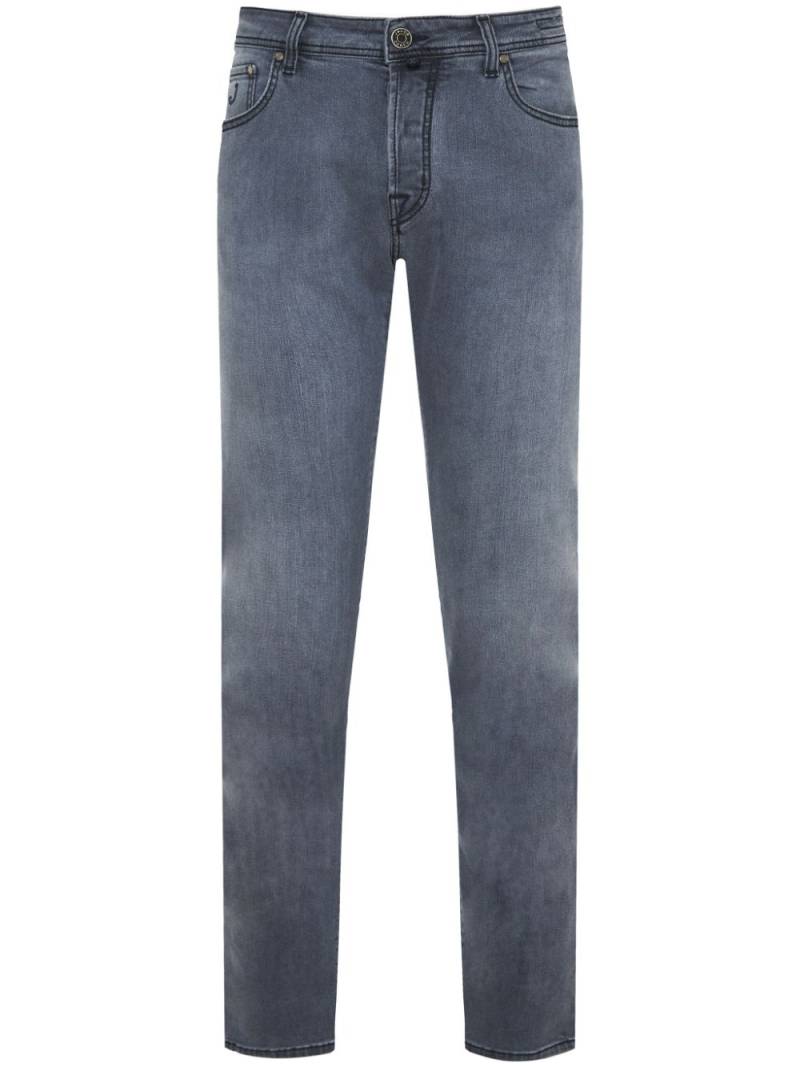 Jacob Cohën mid-rise slim-fit jeans - Blue von Jacob Cohën