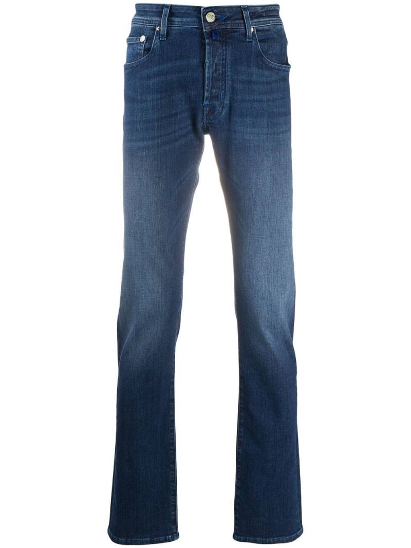 Jacob Cohën mid-rise straight leg jeans - Blue von Jacob Cohën