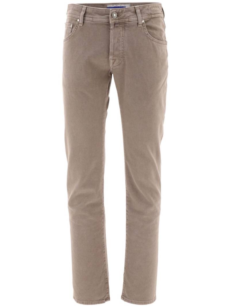 Jacob Cohën mid-rise straight-leg jeans - Neutrals von Jacob Cohën