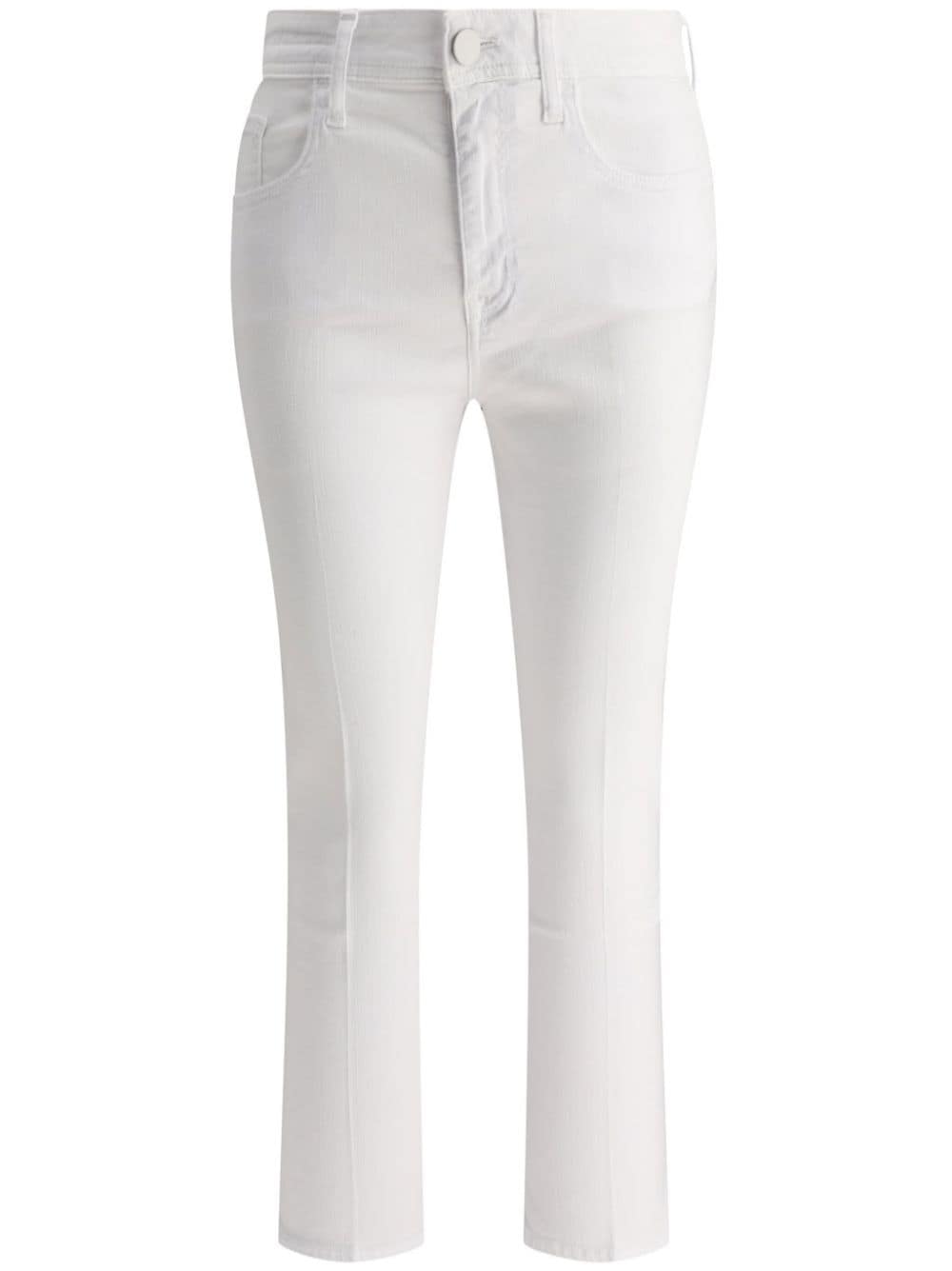 Jacob Cohën pressed-crease cropped trousers - White von Jacob Cohën