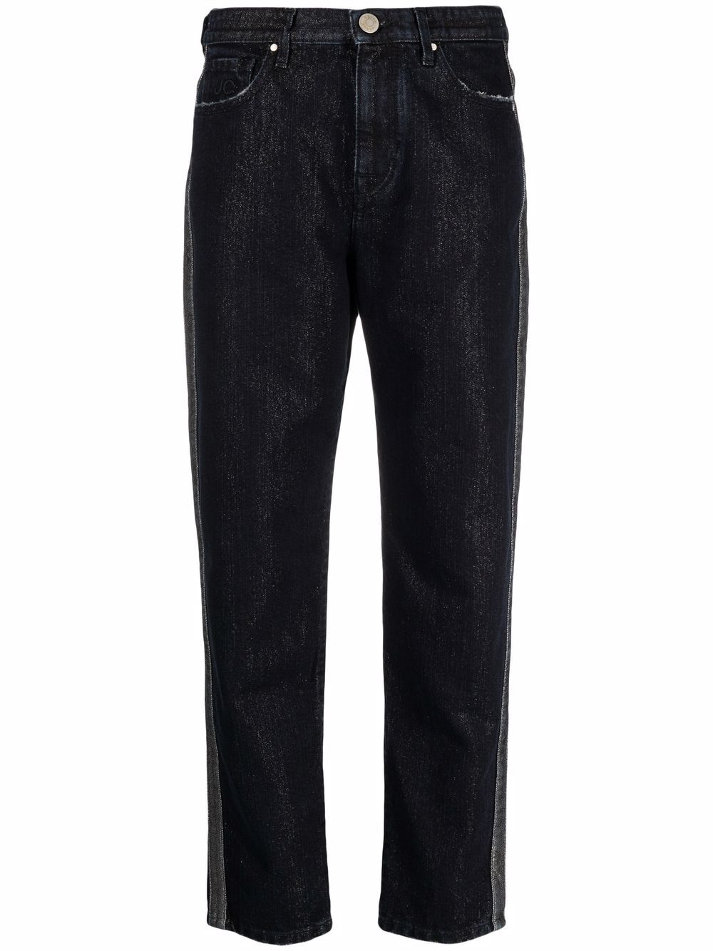 Jacob Cohën racer-stripe tapered jeans - Blue von Jacob Cohën