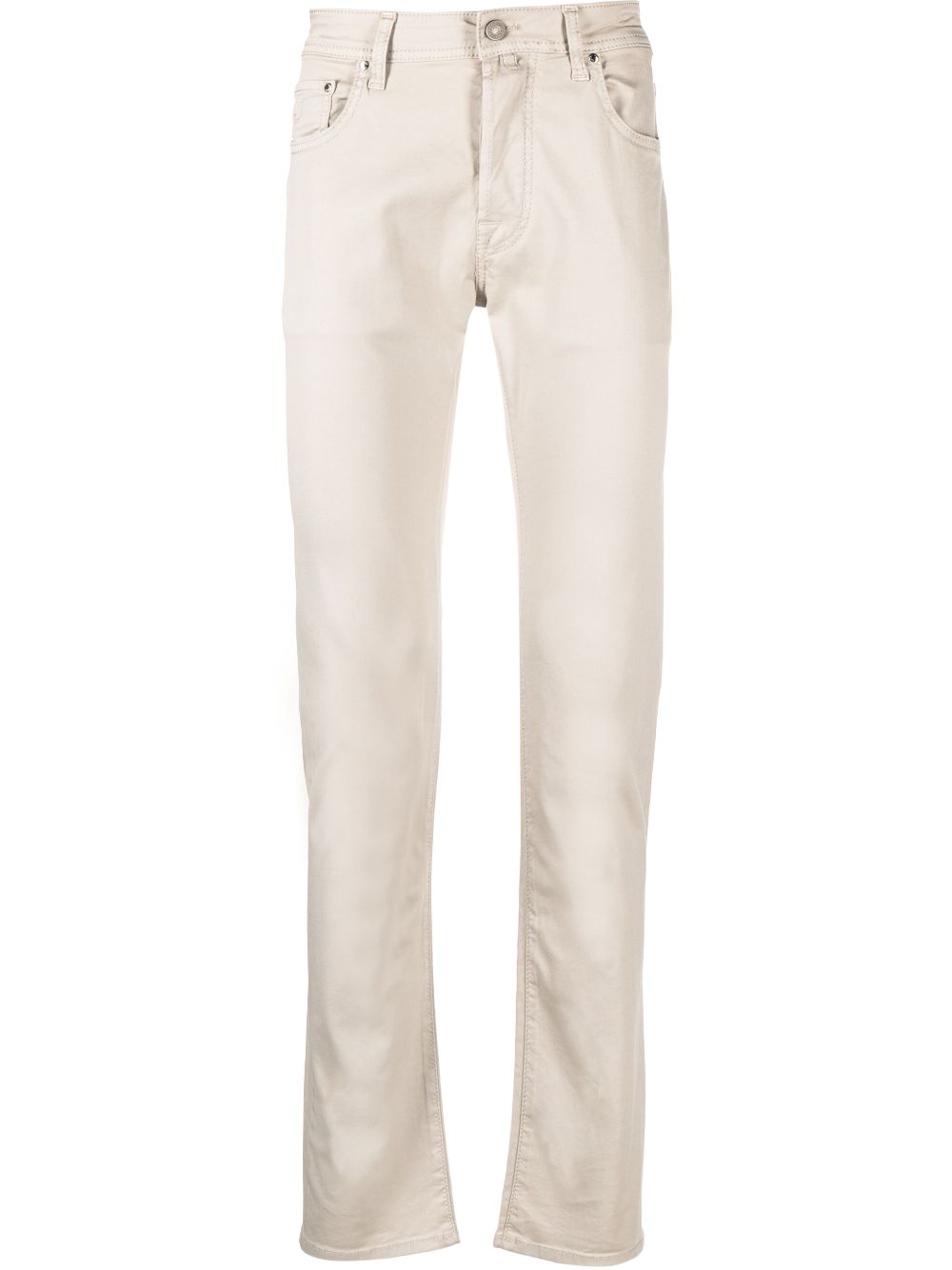 Jacob Cohën regular-fit straight-leg trousers - Neutrals von Jacob Cohën