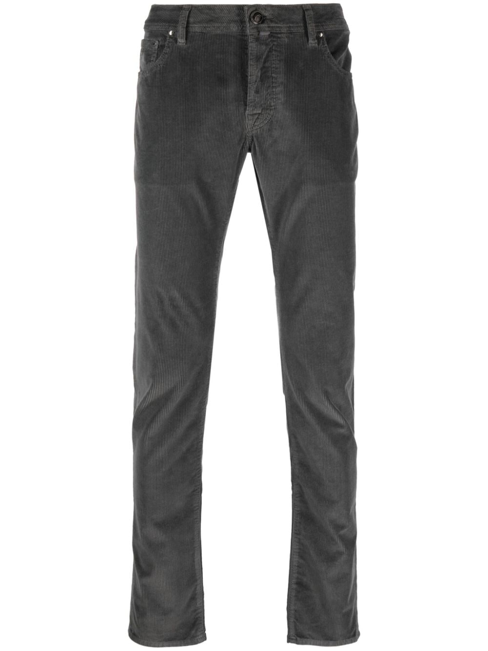 Jacob Cohën straight-leg corduroy trousers - Grey von Jacob Cohën