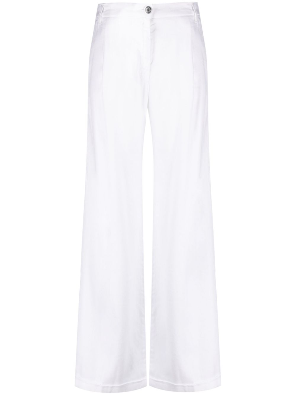 Jacob Cohën straight-leg linen-blend trousers - White von Jacob Cohën