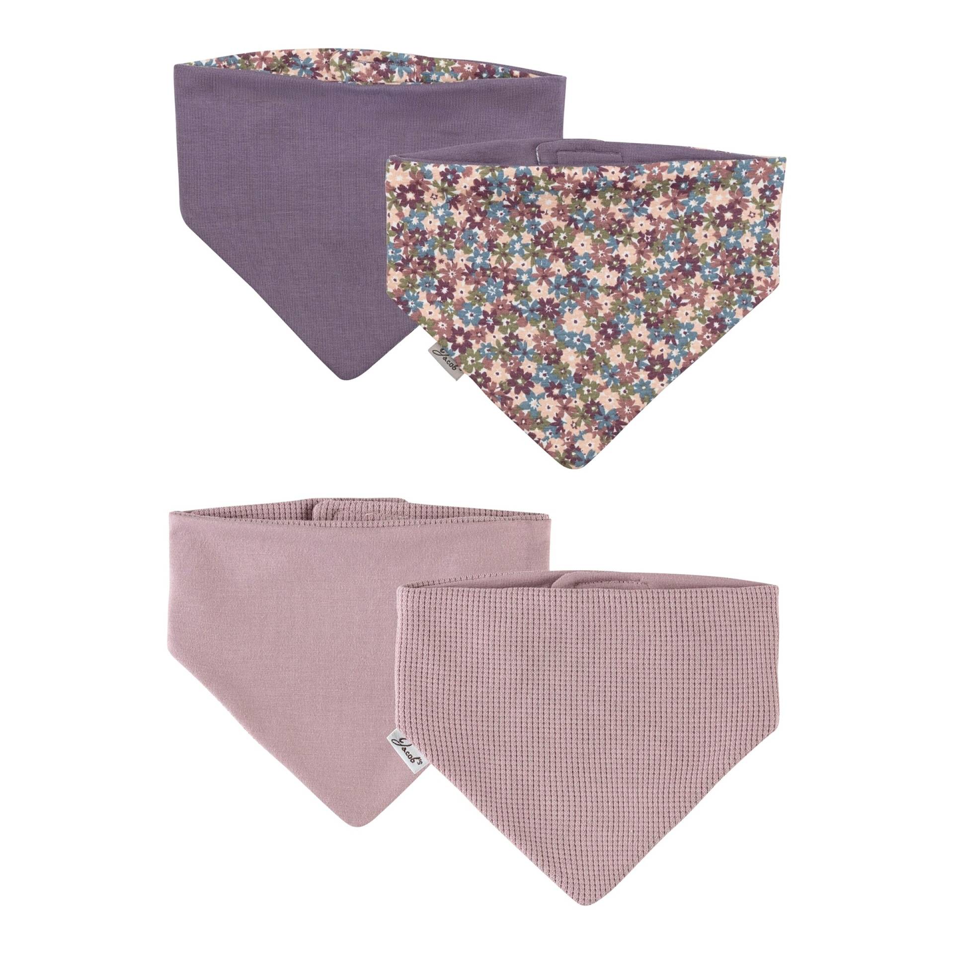 2er-Pack Dreieckstücher Waffelpiqué Blumen 2er-Pack Dreieckstücher Waffelpiqué Blumen von Jacob`s
