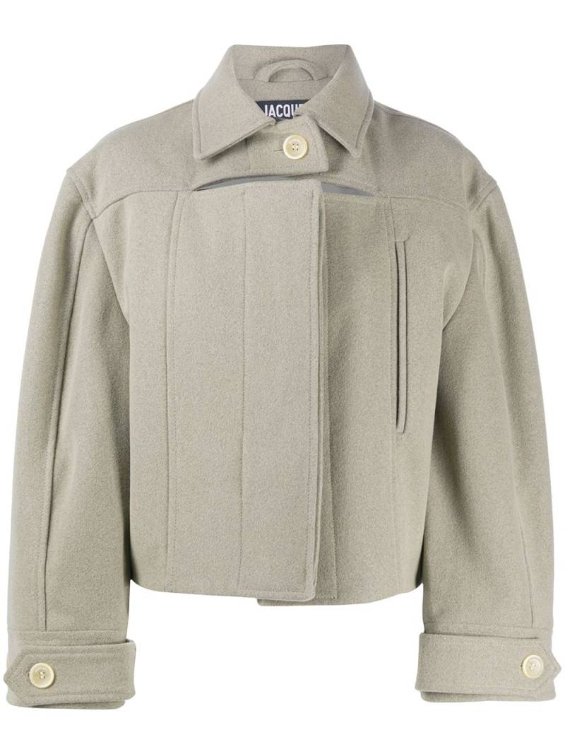 Jacquemus Albi boxy jacket - Neutrals von Jacquemus