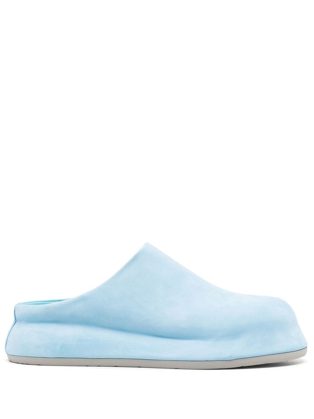 Jacquemus Bricciola suede mules - Blue von Jacquemus