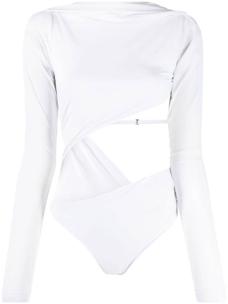 Jacquemus Carozzu stretch-fit bodysuit - White von Jacquemus