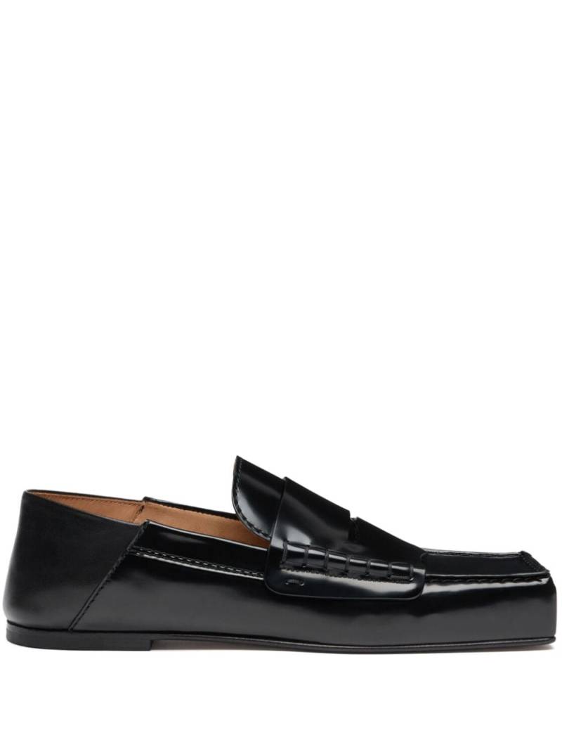 Jacquemus Carré loafers - Black von Jacquemus