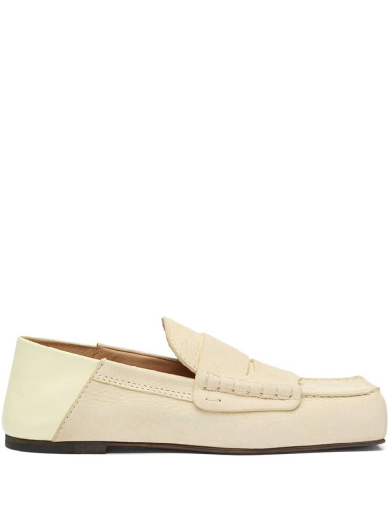 Jacquemus Carré loafers - Yellow von Jacquemus