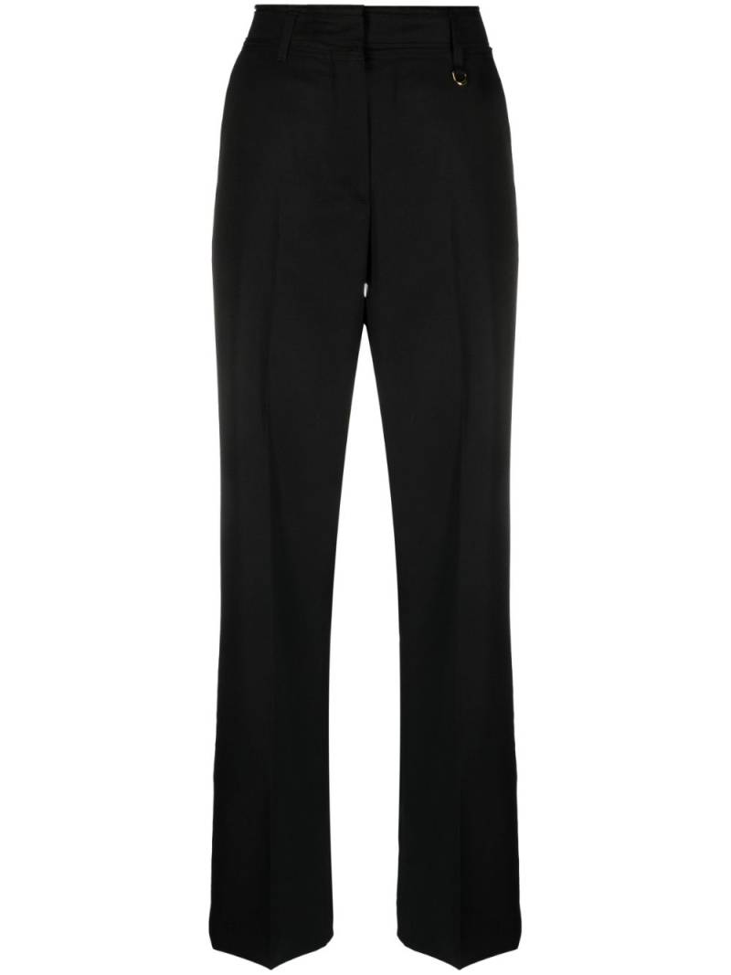 Jacquemus Le Pantalon Ficelle straight-leg trousers - Black von Jacquemus