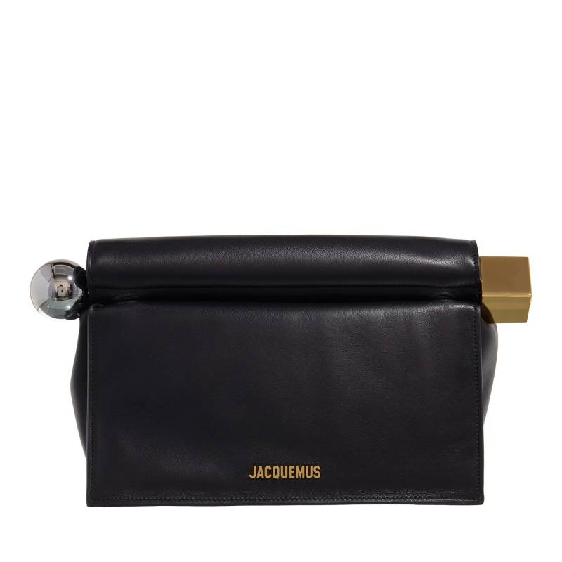 Jacquemus Handtasche - La Pochette Rond Carre - Gr. unisize - in Schwarz - für Damen von Jacquemus