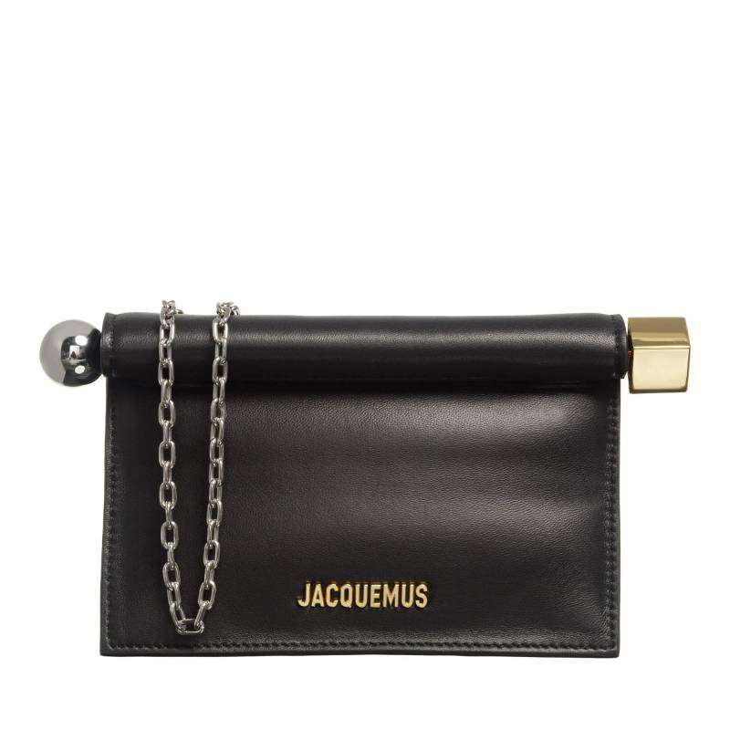 Jacquemus Handtasche - The Petite Pochette Round C - Gr. unisize - in Schwarz - für Damen von Jacquemus