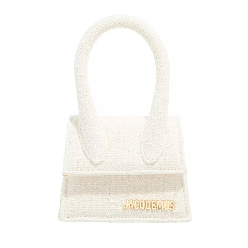 Jacquemus Handtasche - Le Chiquito Top Handle Bag Leather - Gr. unisize - in Creme - für Damen von Jacquemus