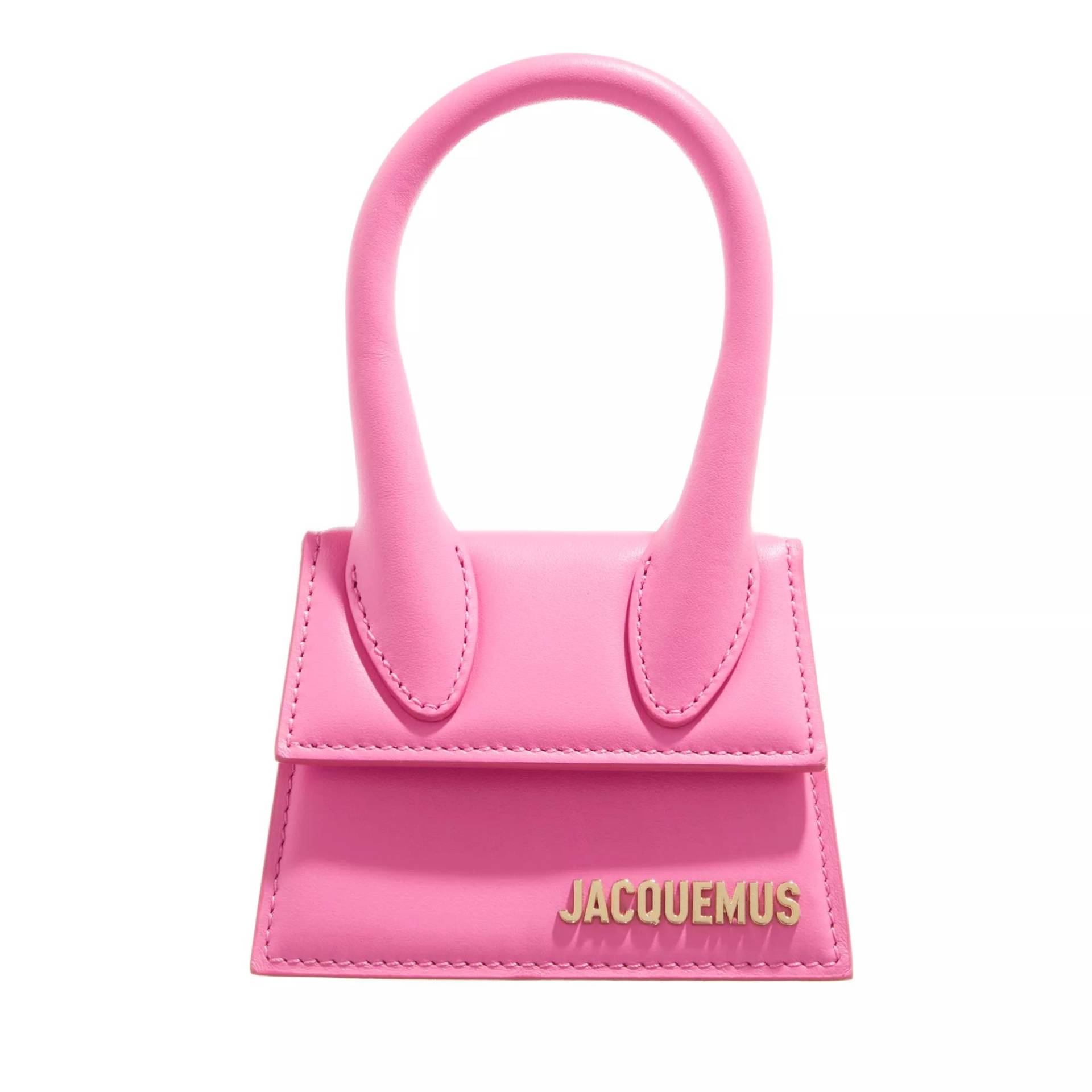 Jacquemus Handtasche - Le Chiquito Top Handle Bag Leather - Gr. unisize - in Rosa - für Damen von Jacquemus