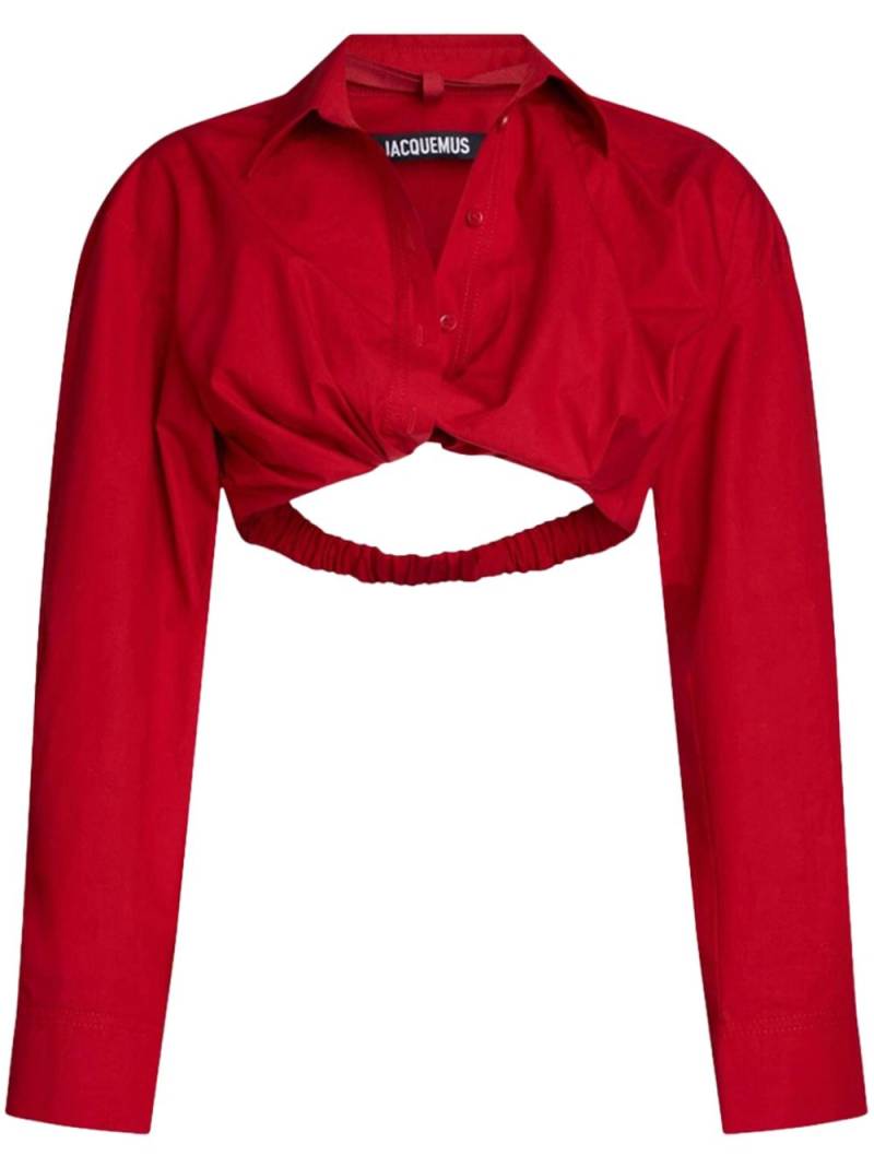 Jacquemus La Bahia shirt - Red von Jacquemus