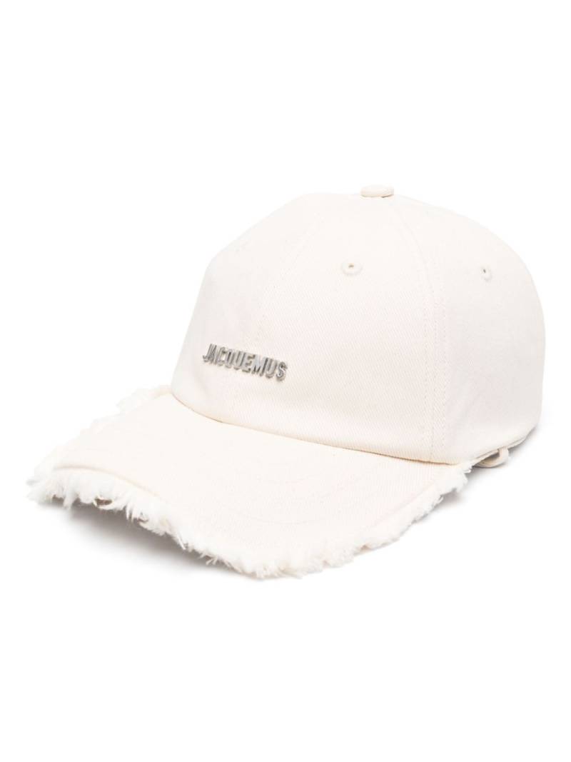 Jacquemus La Casquette Artichaut baseball cap - Neutrals von Jacquemus