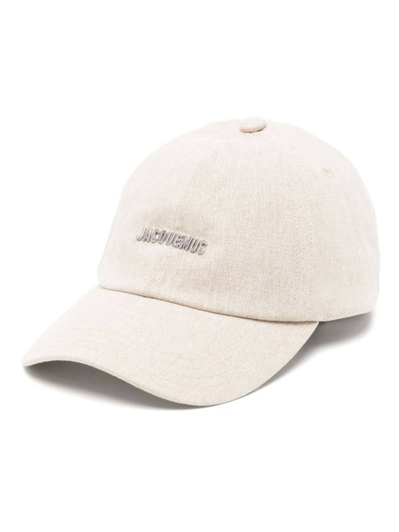 Jacquemus La Casquette Gadjo baseball cap - Neutrals von Jacquemus