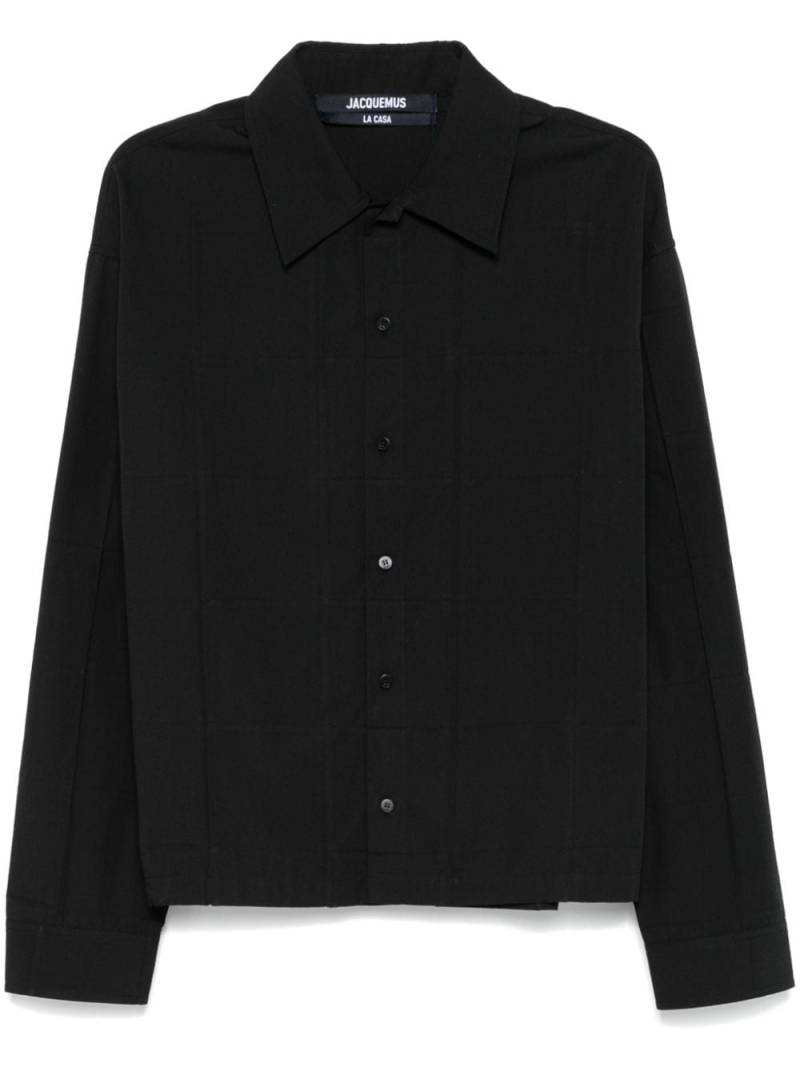 Jacquemus La Chemise Corto shirt - Black von Jacquemus