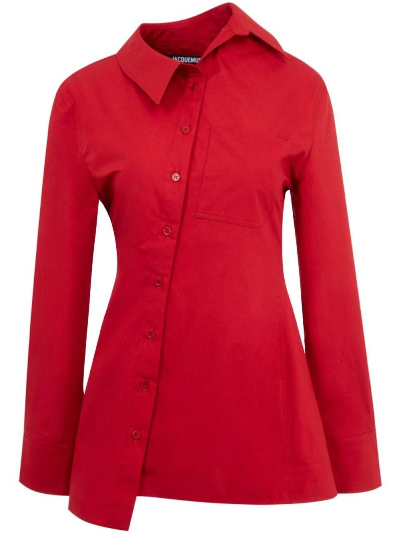 Jacquemus La Chemise Pablo shirt - Red von Jacquemus