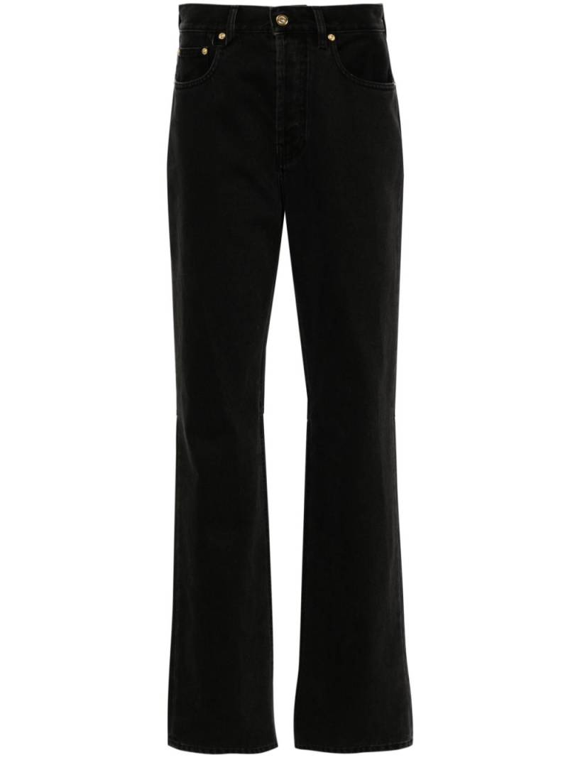 Jacquemus La De Nimes Droit straight-leg jeans - Black von Jacquemus